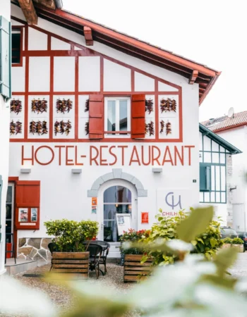 Mise en valeur d'un hotel restaurant basque